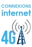 Connexions internet haut dbit 4G